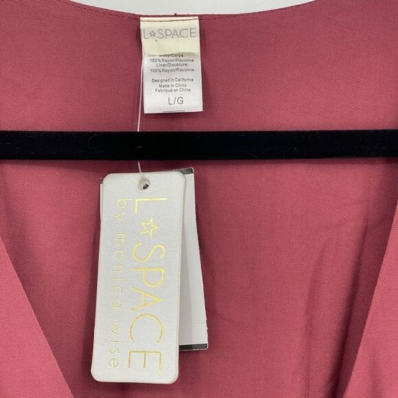 L*Space Swim Goa Maxi Wrap Dress Size Large - Picture 4 of 9